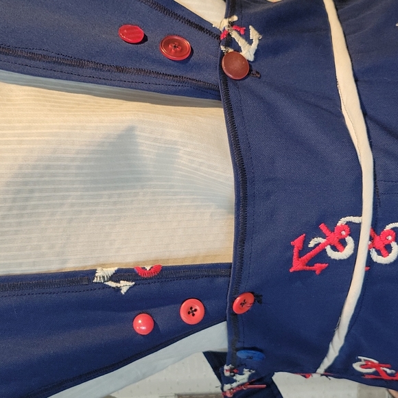 Vintage Nautical Pinafore Dress - Picture 8 of 13